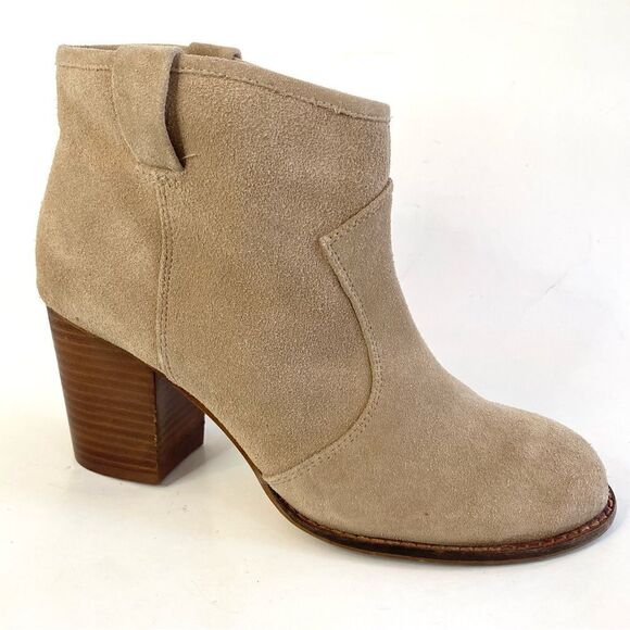 Splendid Lakota Pull On Ankle Boot Bootie Tan Nuts Suede 7.5 - Picture 2 of 7